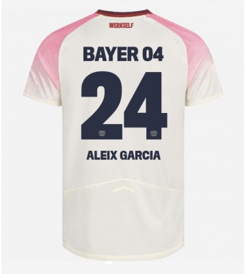 Bayer Leverkusen Aleix Garcia #24 Replika Udebanetrøje 2025-26 Kortærmet